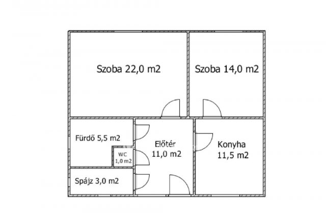 Eladó családi ház, Pusztaszeren 11.5 M Ft, 2 szobás