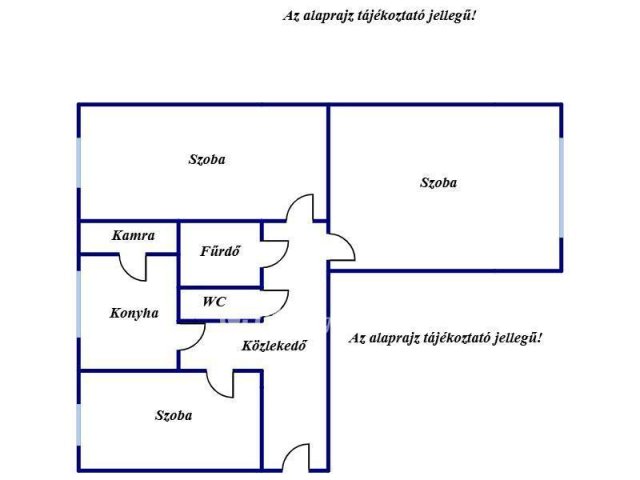 Eladó panellakás, Szegeden 61.9 M Ft, 2+1 szobás