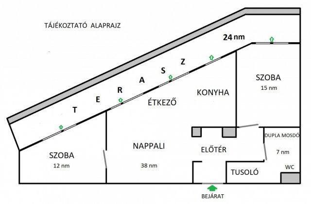 Eladó téglalakás, Budapesten, IX. kerületben 153.5 M Ft