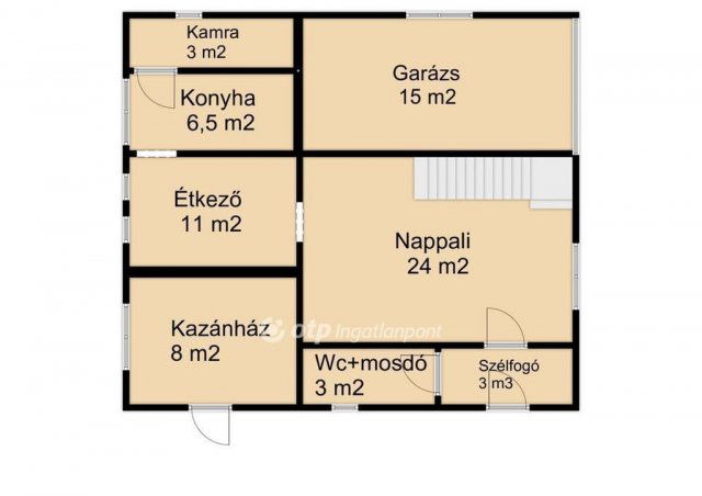 Eladó családi ház, Tokajban 139 M Ft, 3+1 szobás