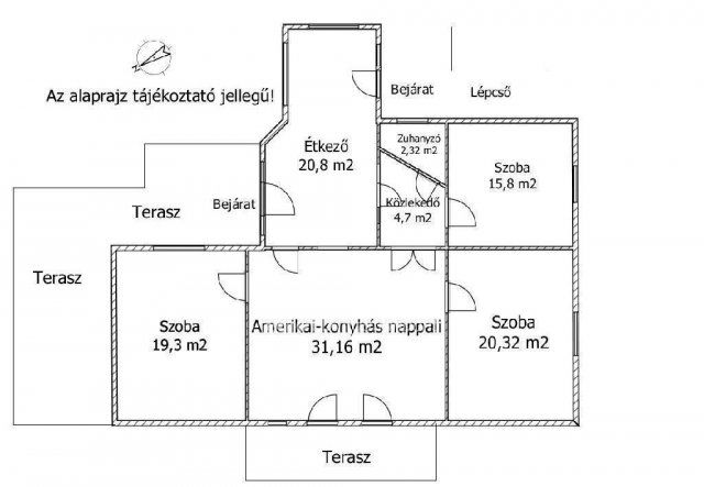 Eladó családi ház, Fehértón 19.9 M Ft, 3 szobás