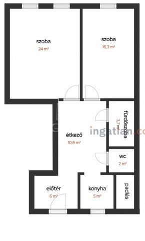 Eladó téglalakás, Budapesten, XXIII. kerületben 70.9 M Ft