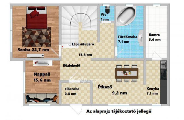 Eladó családi ház, Mezőtúron 37 M Ft, 3+1 szobás