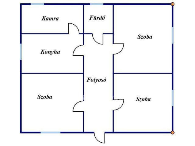 Eladó családi ház, Kazincbarcikán 34.9 M Ft, 3 szobás