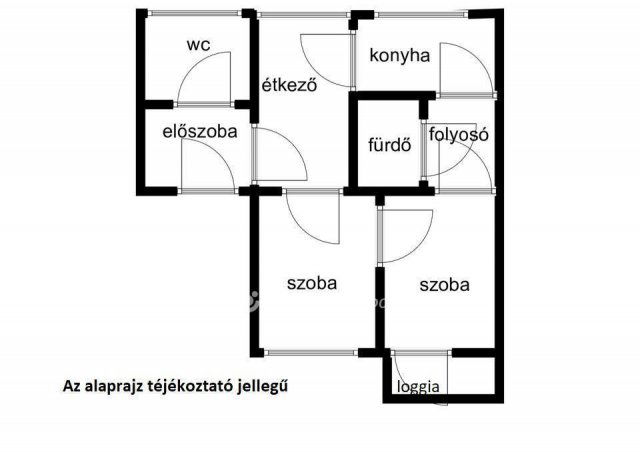 Eladó téglalakás, Tiszavasváriban 13.9 M Ft, 2 szobás