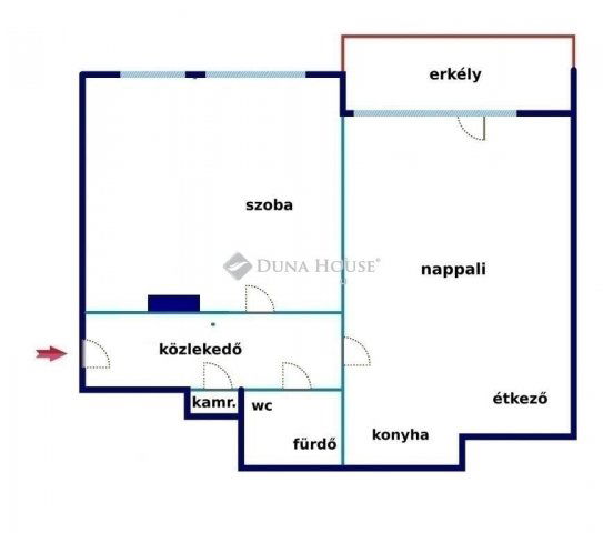 Eladó téglalakás, Budapesten, XIII. kerületben 76 M Ft, 2 szobás