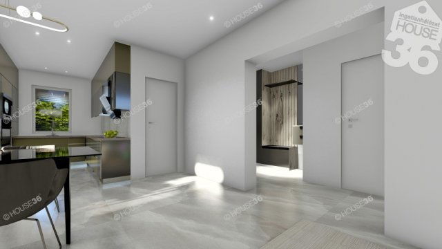 Eladó ikerház, Kecskeméten 77.9 M Ft, 4 szobás