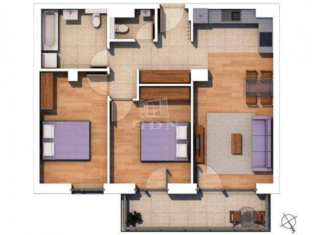 Eladó téglalakás, Budapesten, XIV. kerületben 105.77 M Ft