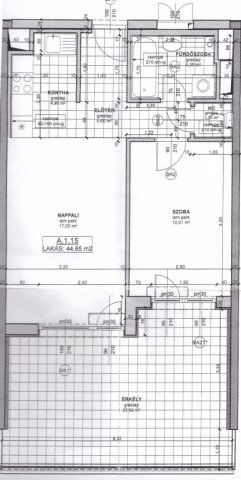 Eladó téglalakás, Budapesten, XIII. kerületben, Tatai utcában