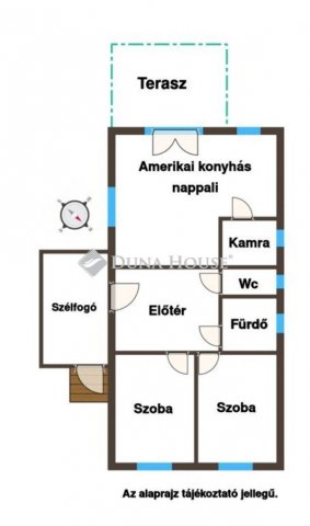 Eladó családi ház, Ercsiben 57.9 M Ft, 3 szobás