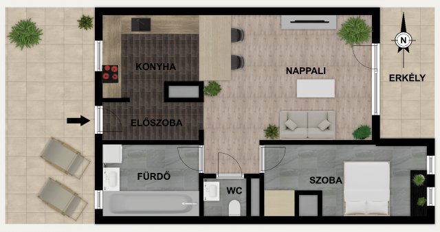 Eladó téglalakás, Budapesten, XIII. kerületben, Tüzér utcában