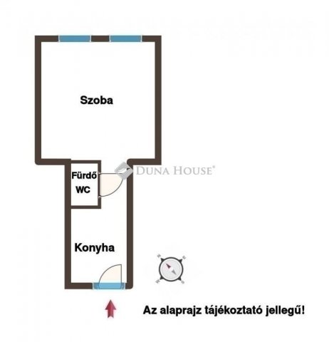 Eladó téglalakás, Budapesten, VII. kerületben 48 M Ft, 1 szobás