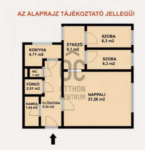 Eladó panellakás, Budapesten, XIII. kerületben 87.6 M Ft