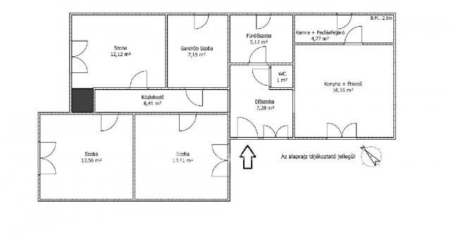 Eladó családi ház, Vecsésen 77 M Ft, 3+1 szobás