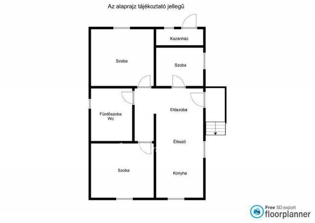 Eladó családi ház, Cegléden 33.5 M Ft, 2+1 szobás