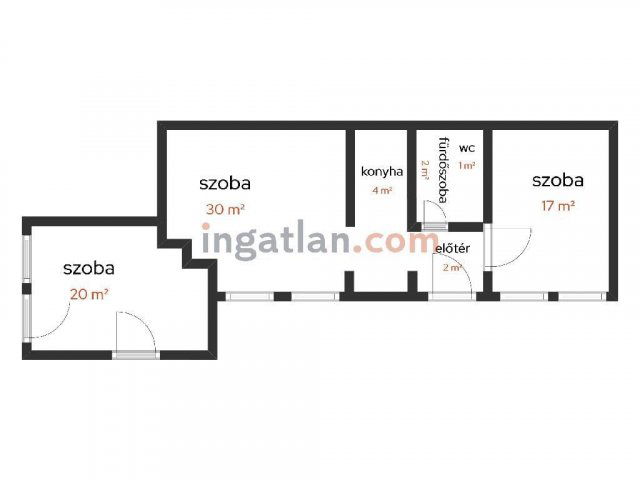 Eladó iroda, Budapesten, IX. kerületben 63.9 M Ft