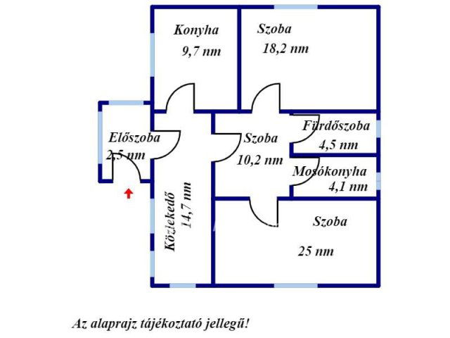 Eladó családi ház, Jászjákóhalmán 14.5 M Ft, 3 szobás