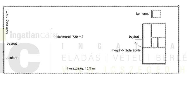 Eladó telek, Szegeden 53 M Ft / költözzbe.hu