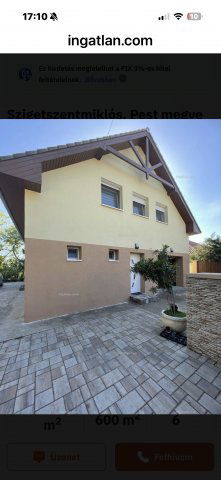 Eladó családi ház, Szigetszentmiklóson 149.99 M Ft, 6 szobás