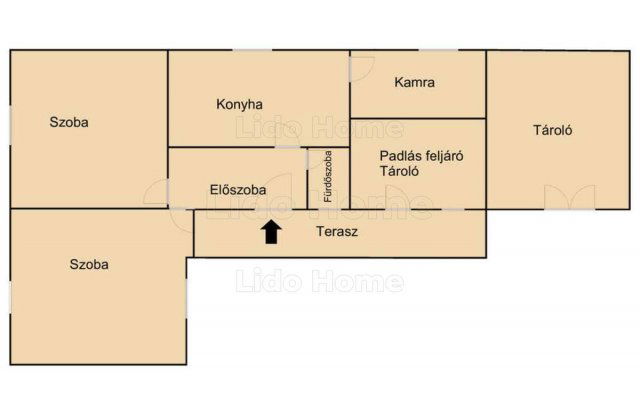 Eladó családi ház, Zalatárnokon 5 M Ft, 6 szobás
