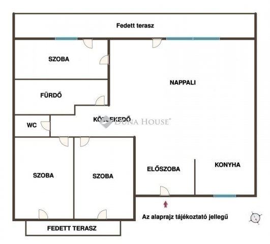 Eladó téglalakás, Monoron 79.9 M Ft, 4 szobás
