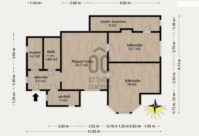 Eladó téglalakás, Budapesten, XIV. kerületben 71.9 M Ft