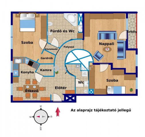 Eladó téglalakás, Nagykanizsán 79.9 M Ft, 3 szobás