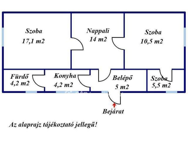 Eladó családi ház, Baján 23.5 M Ft, 2+2 szobás
