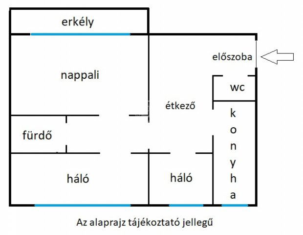 Eladó panellakás, Budapesten, X. kerületben 71.9 M Ft, 3 szobás