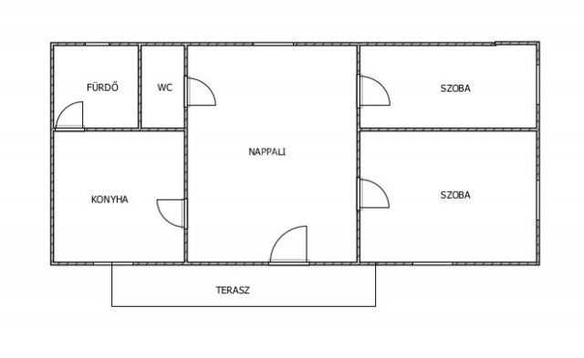Eladó családi ház, Kisteleken 45 M Ft, 3 szobás