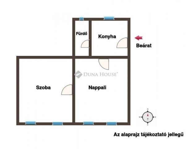 Eladó családi ház, Szegeden 42 M Ft, 2 szobás