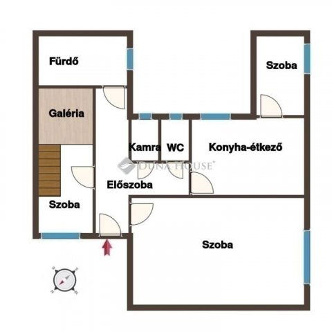 Eladó téglalakás, Budapesten, II. kerületben 126 M Ft, 3 szobás
