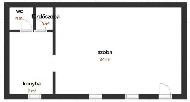 Eladó téglalakás, Budapesten, VIII. kerületben 35.9 M Ft