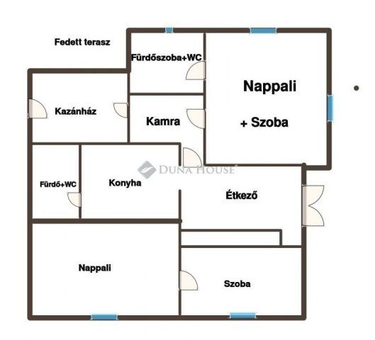 Eladó családi ház, Kulcson 69 M Ft, 5 szobás