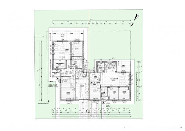 Eladó ikerház, Budapesten, XXI. kerületben 110.7 M Ft, 4 szobás