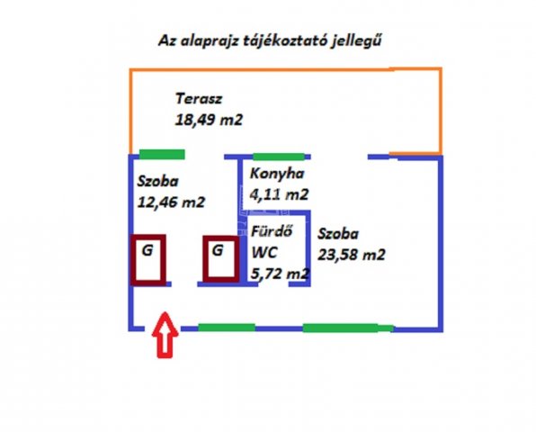 Eladó téglalakás, Budapesten, IX. kerületben 92 M Ft, 2 szobás