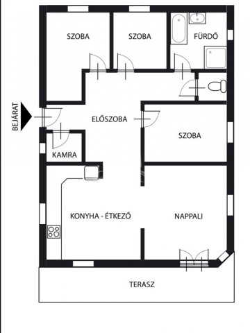 Eladó ikerház, Érden 135 M Ft, 3 szobás / költözzbe.hu