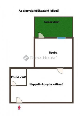 Eladó téglalakás, Harkányban 55 M Ft, 2 szobás