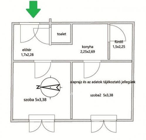 Eladó téglalakás, Budapesten, X. kerületben 31.5 M Ft, 2 szobás