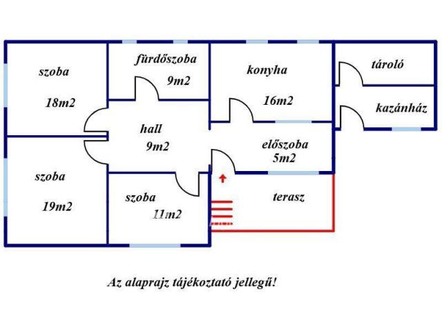Eladó családi ház, Horton 25 M Ft, 3 szobás