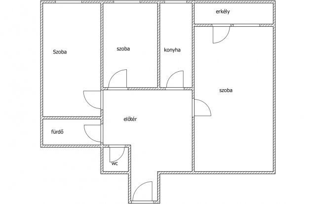 Eladó téglalakás, Zalaszentgróton 39.9 M Ft, 1+2 szobás