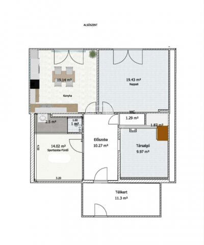 Eladó ikerház, Szombathelyen 92.99 M Ft, 4 szobás