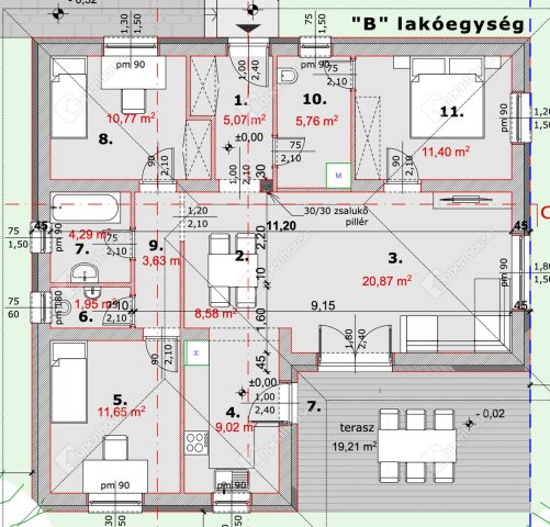 Eladó családi ház, Székesfehérvárott 99.9 M Ft, 4 szobás