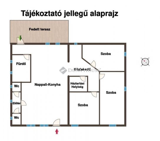 Eladó üzlethelyiség, Örkényen 53.5 M Ft, 4 szobás