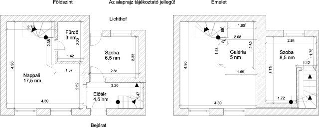 Eladó téglalakás, Budapesten, VI. kerületben 79.9 M Ft, 4 szobás