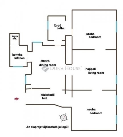 Eladó téglalakás, Budapesten, V. kerületben 259.9 M Ft, 3 szobás