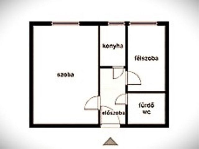 Eladó panellakás, Debrecenben 44.9 M Ft, 2 szobás