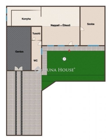 Eladó családi ház, Kecskeméten 59.9 M Ft, 2 szobás