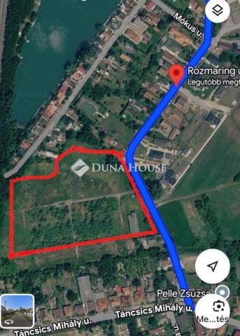 Eladó telek, Nyékládházán, Rozmaring utcában 240 M Ft