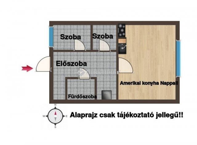 Eladó téglalakás, Budapesten, XXI. kerületben 47.6 M Ft